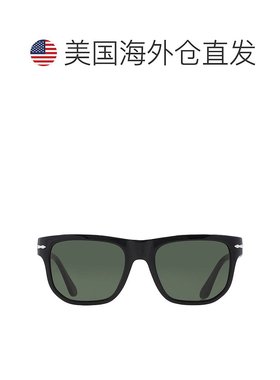 自营Persol Green Square Unisex Sunglasses PO3306S 95/31 55 -
