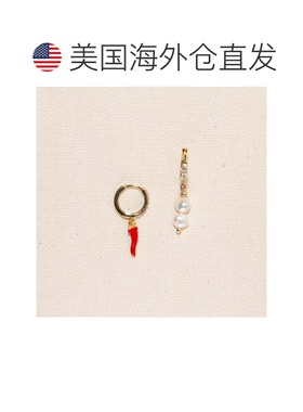 自营joey babyHot Chili 耳环 - 限量版 - 红色 耳扣 美国奥莱直