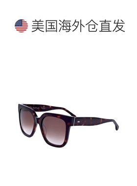 自营Paul Smith女士54毫米棕色太阳镜-深海龟色 美国奥莱直发