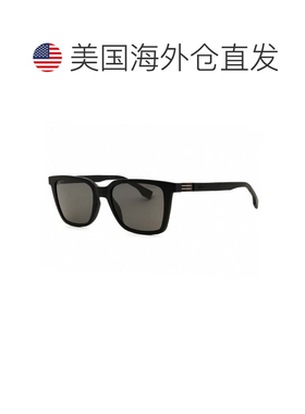 自营hugo bossBOSS 1574/S 0807 M9黑色/灰色极化-黑色 美国奥莱