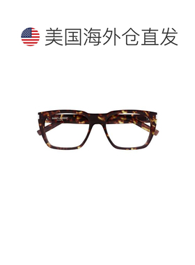 自营saint laurentSl 598 Opt Oversized Tortoiseshell Frame Su