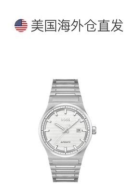自营Hugo Boss Stainless Steel Dress Men's Watch - gray 美国