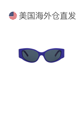 自营balenciaga猫眼框架回收醋酸纤维太阳眼镜-蓝色 美国奥莱直发