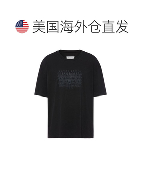 自营Maison Margiela Men's T-Shirts And Polos - black 美国奥