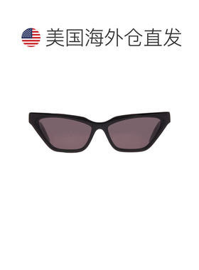 自营Off-White MADISON Dark Grey Cat Eye Ladies Sunglasses OE