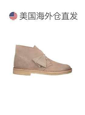 自营Clarks Desert Boot Sand Suede  26155527 Men's - beige 美