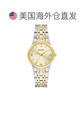 自营Bulova Women's Classic 30mm Quartz Watch - silver and go