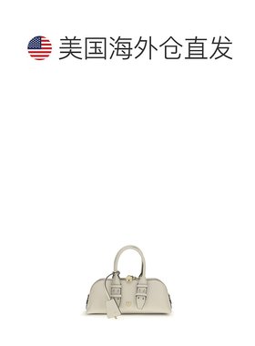 自营PINKO Escape Baguette Women's Handbag - white 美国奥莱直