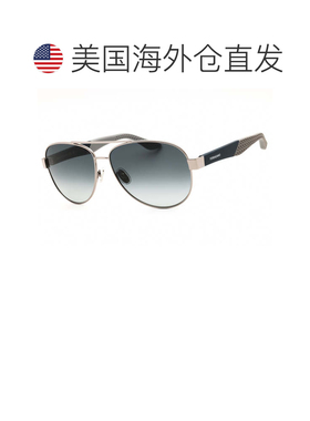 自营salvatore ferragamoSF275SN 021闪亮的光Rutherium/灰色渐变