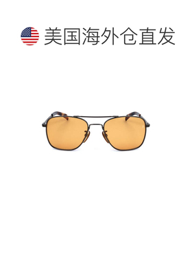 自营david beckhamDb 7019/S Square Amber-Tinted Sunglasses -