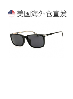 自营david beckhamDB 1163/F/S 0807 IR黑色/灰色-黑色 美国奥莱