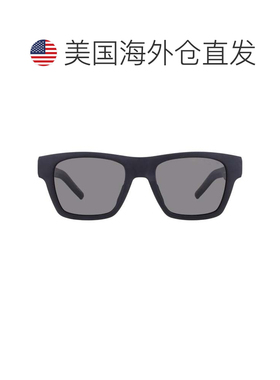 自营Tommy Hilfiger Polarized Grey Square Men's Sunglasses TH