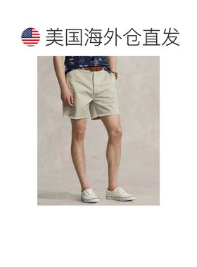 自营Men's Polo Ralph Lauren Chino Shorts  Beige  Cotton 6