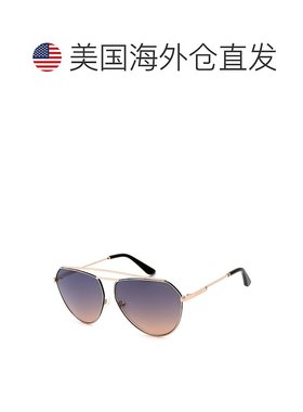 1h可退 【美国直邮】Guess|紫色渐变飞行员女士太阳镜 GU7783 28Z