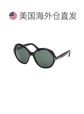 自营tom fordFT1282 01N闪亮黑色/绿色-闪亮黑色 美国奥莱直发