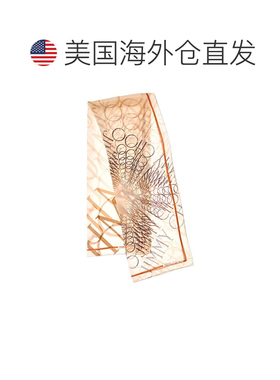 自营jimmy choo吉米 周真丝围巾-米色 美国奥莱直发