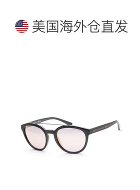 自营armani exchange阿玛尼交换树脂太阳镜-黑色 美国奥莱直发