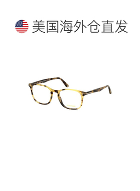 自营Tom Ford Men's FT5505 52mm Optical Frames - brown 美国奥