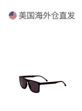 自营 Carrera男式57毫米黑色太阳镜-黑红色 美国奥莱直发