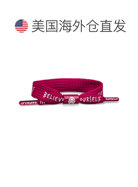 自营Rastaclat 原创手工组装红色 Believe In Yourself 可调节单