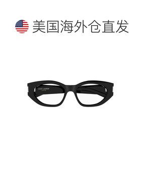 自营saint laurentSl 638 Opt Bold Cat-Eye Sunglasses - black