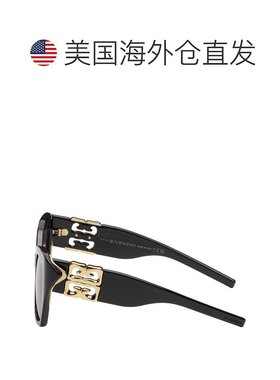【美国直邮】Givenchy 纪梵希 黑色 4G 液体太阳镜 猫眼太阳镜 防