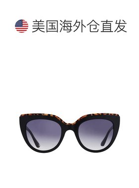 自营Nine West 46369RNJ001 Black Cat Eye Ladies Sunglasses 10