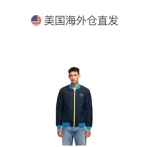 自营 scotch & sodaScotch&Soda男式Evlon双面棒球队夹克-晚款 美 - 图1