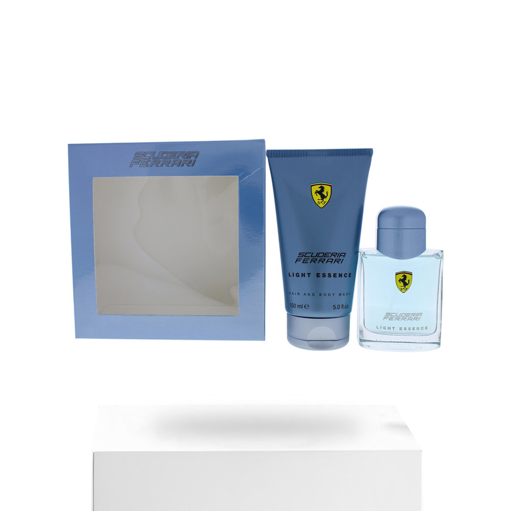 天猫国际美国直购美国直邮Ferrari法拉利Light Essence氢元素男士香水套装2件套3
