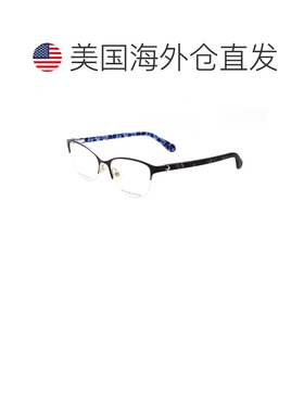 自营Kate Spade Women's 51 mm Blue Opticals - matte blue silv