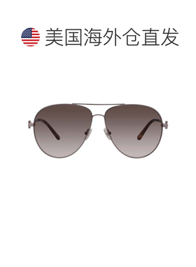 自营salvatore ferragamoFerragamo灰色渐变飞行员男士太阳镜SF26