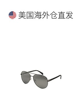 自营 Ben Sherman男式Linwood 58毫米灰色渐变太阳镜-灰色渐变 美