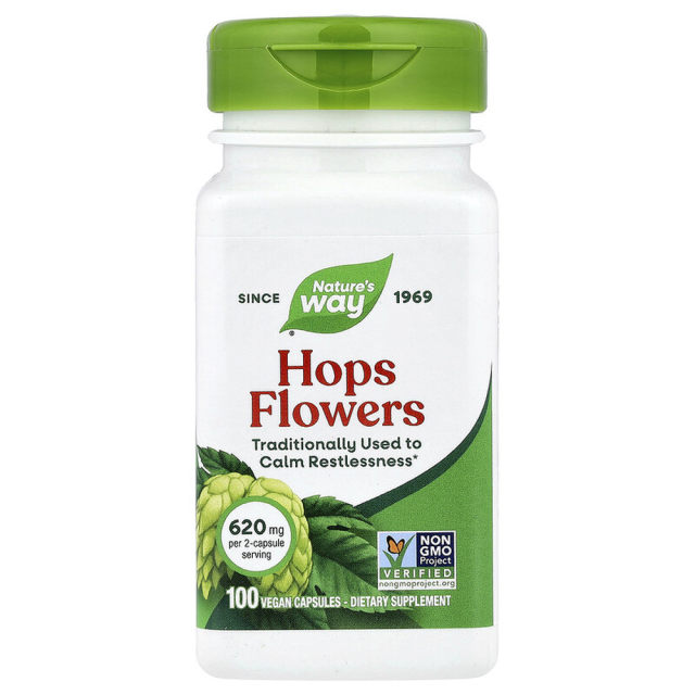 ຮ່ອງກົງ Hair Nature S Way hops vegetarian capsules high quality plant raw raw 100 capsules