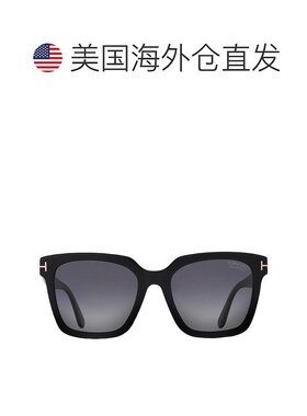自营Tom Ford Selby Polarized Smoke Square Ladies Sunglasses