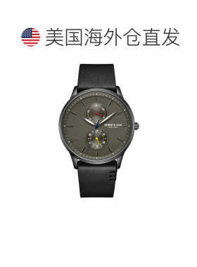 自营Kenneth Cole Men's Classic mm Quartz Watch - black 美国