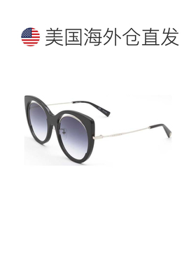 自营 Escada女式54毫米黑色太阳镜-黑色 美国奥莱直发艾斯卡达
