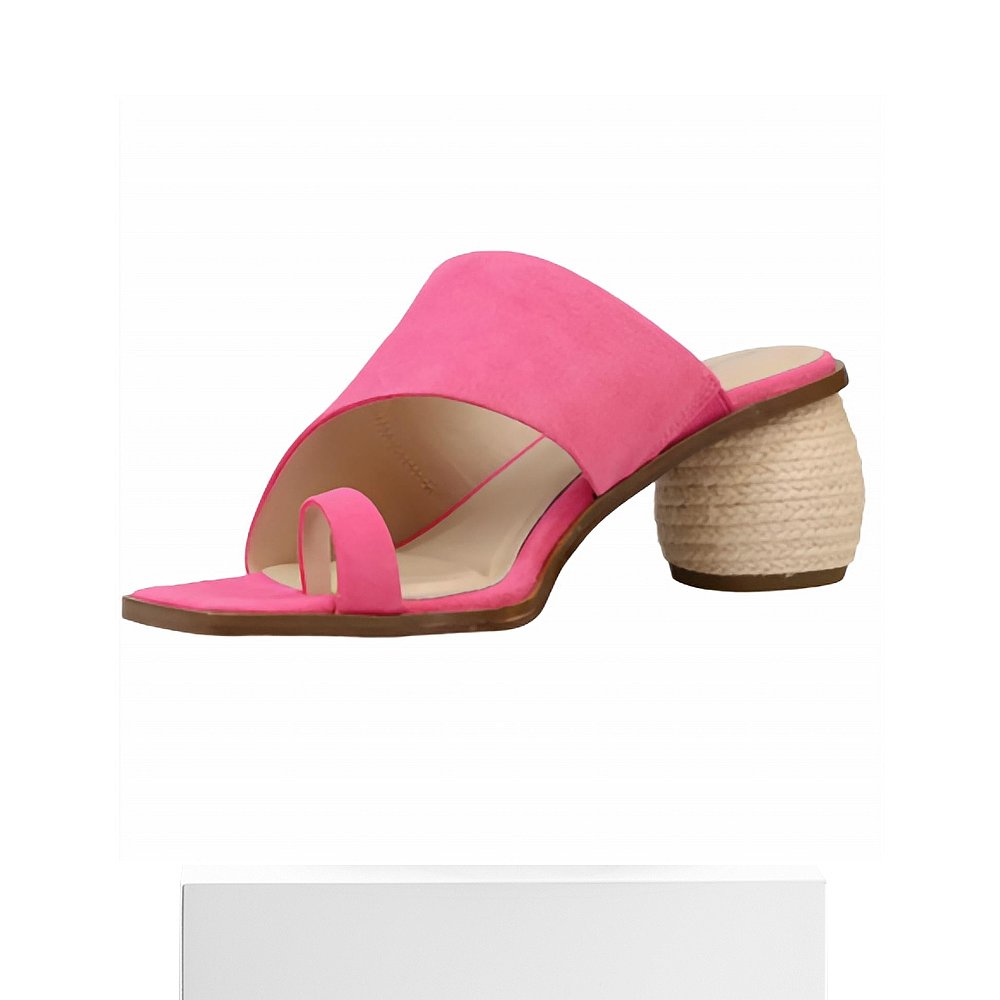 自营pelle modaWomen's Lahni Sandals In Hyper Pink Suede - hy - 图3