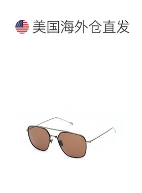 自营 Belstaff Titanium 男士太阳镜 - 棕色 美国奥莱直发