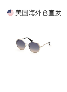 自营Guess Metal Women's Sunglasses - gold 美国奥莱直发