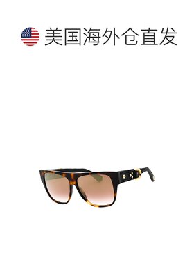 自营 Roberto Cavalli女式SRC013 59mm太阳镜-棕色 美国奥莱直发