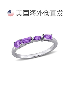 自营Mimi & Max Multi-Gem Four Stone Ring Sterling Silver - p