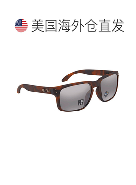 自营Oakley Holbrook Prizm黑色方形男士太阳镜OO9102 9102F4 55