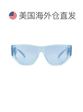 自营Salvatore Ferragamo Azure男女几何太阳镜SF1077S 432 56 -