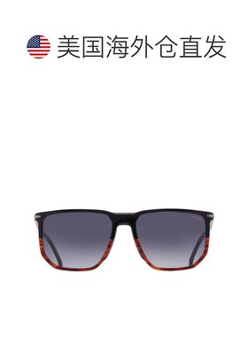 自营Carrera Grey Shaded Geometric Men's Sunglasses CARRERA 3