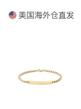 自营adorniaTarnish Resistant 18k Gold Plated ID Bracelet - g