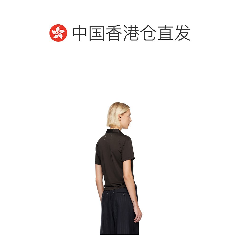 1h可退 香港直邮潮奢 Maison Margiela 马丁 马吉拉 女士 黑色 Po - 图1