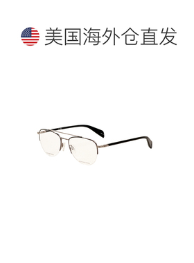自营Rag & Bone Men's 54 mm Black Opticals - black 美国奥莱直