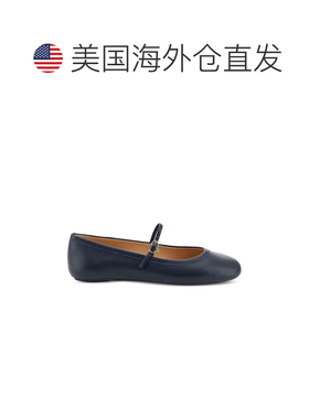 自营Gianvito Rossi Fabric Ballet Women's Flats - blue 美国奥
