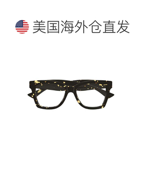 自营bottega venetaBv1459o Bold大方形眼镜-黑色 美国奥莱直发