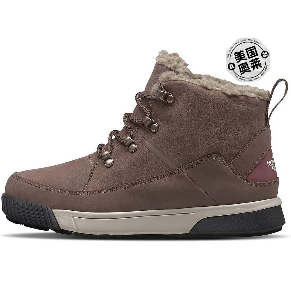 The North Face Sierra Mid Lace NF0A4T3X7T7-070 女式深灰褐色 - 图0